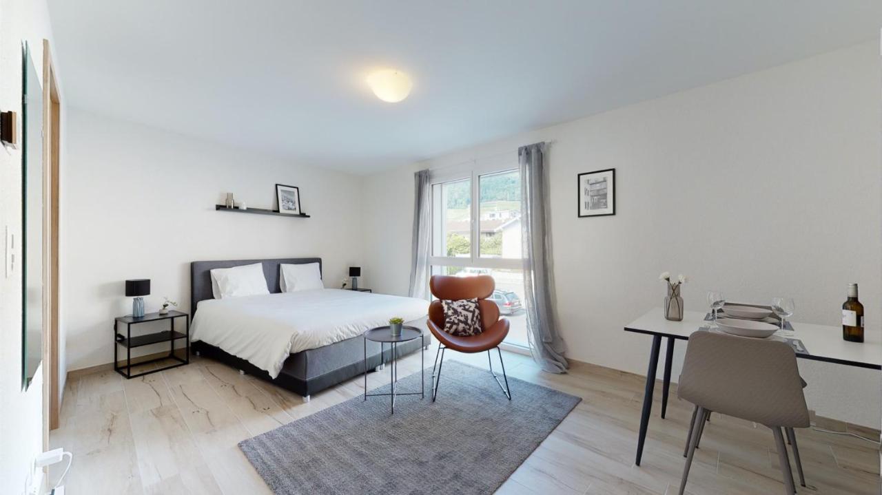 Nonanteneuf Appart Hotel Aigle - Contactless Check-In מראה חיצוני תמונה