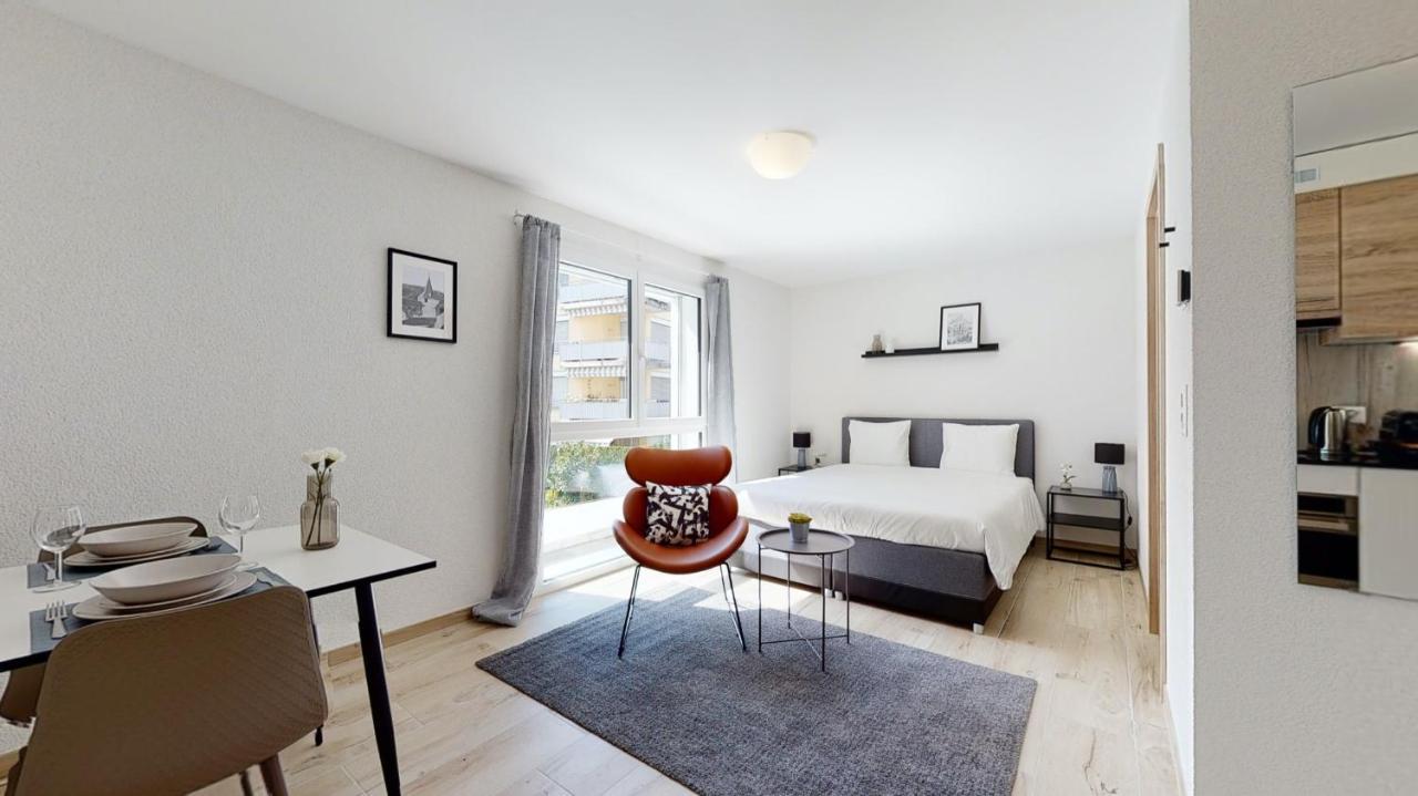 Nonanteneuf Appart Hotel Aigle - Contactless Check-In מראה חיצוני תמונה