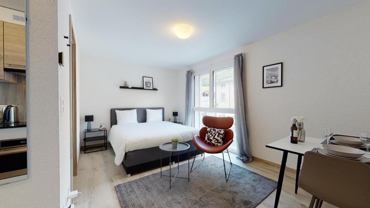 Nonanteneuf Appart Hotel Aigle - Contactless Check-In מראה חיצוני תמונה
