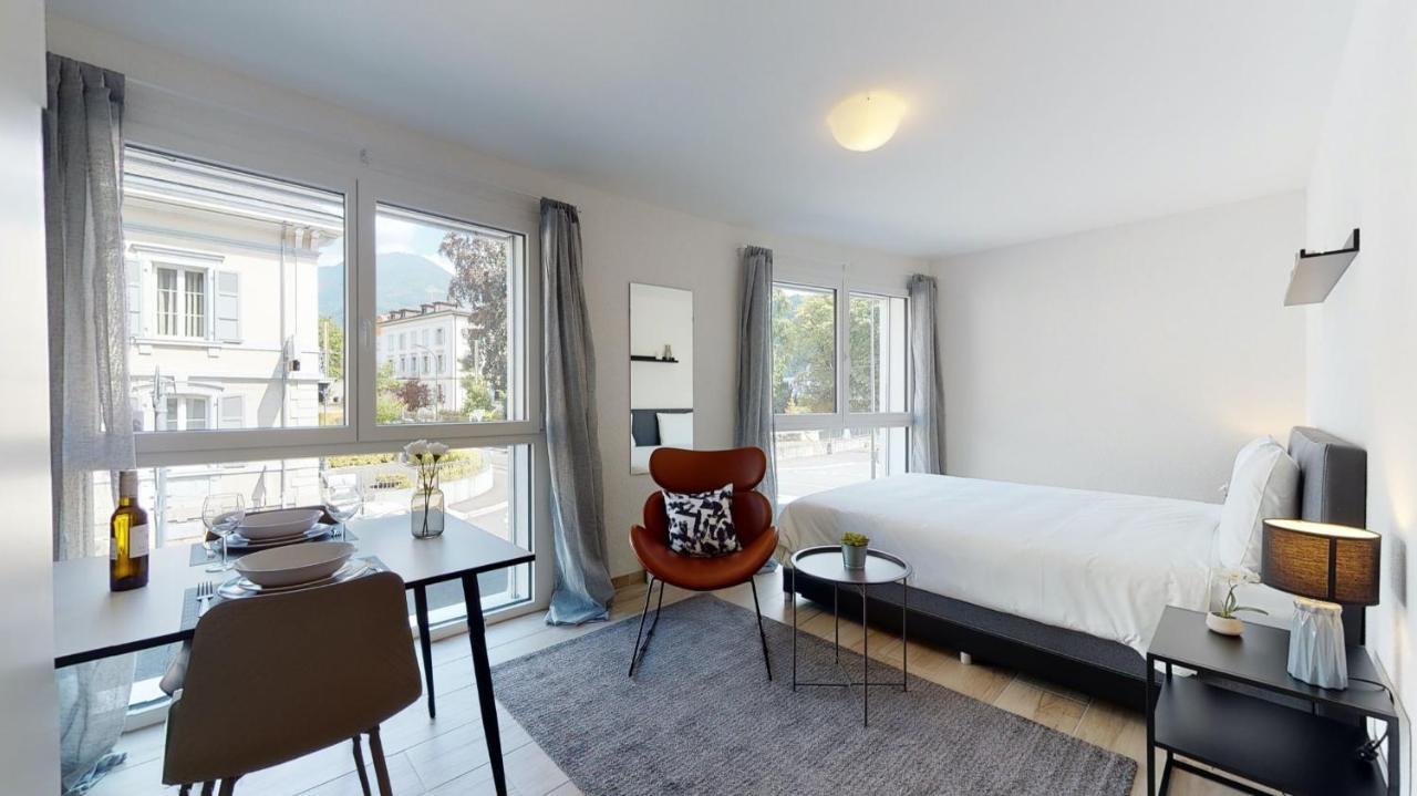 Nonanteneuf Appart Hotel Aigle - Contactless Check-In מראה חיצוני תמונה