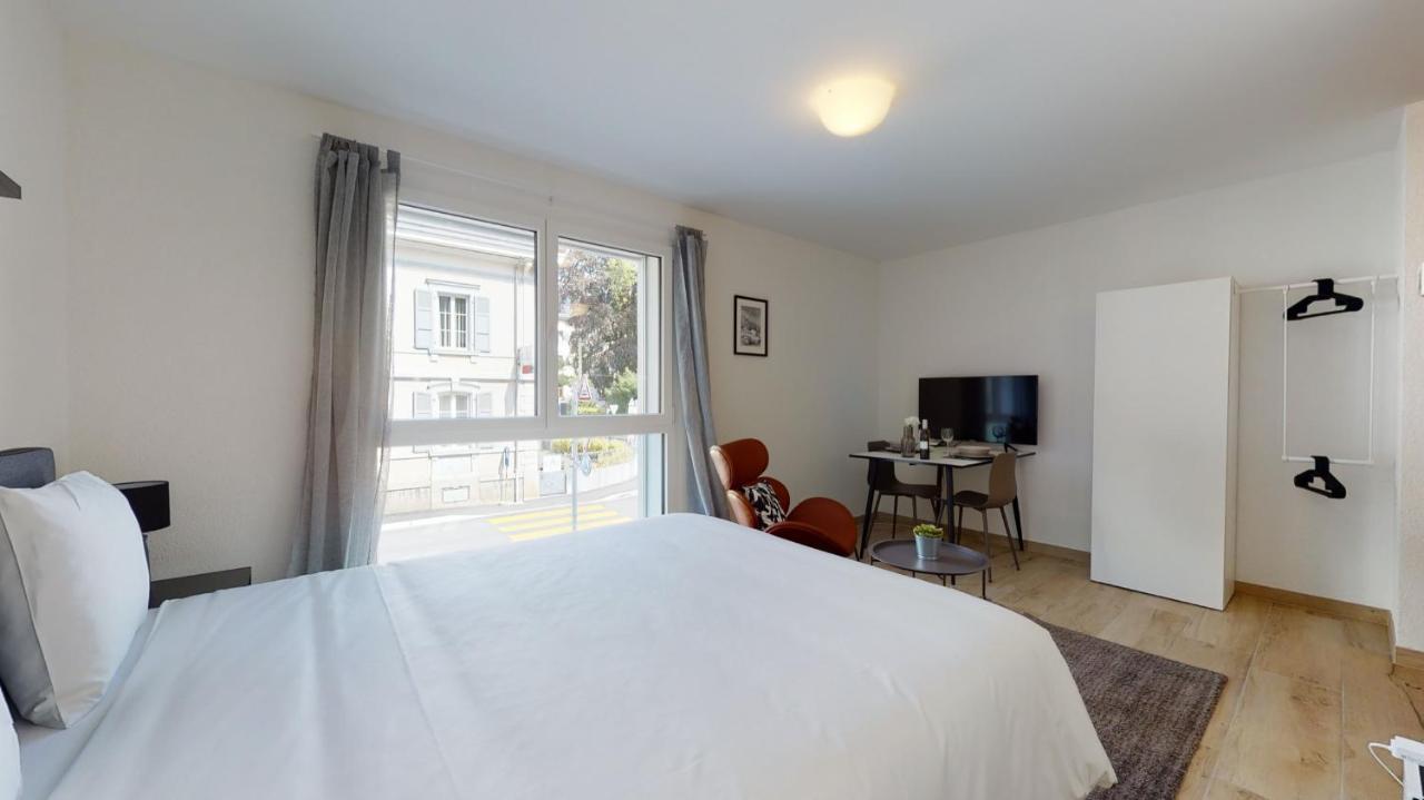Nonanteneuf Appart Hotel Aigle - Contactless Check-In מראה חיצוני תמונה
