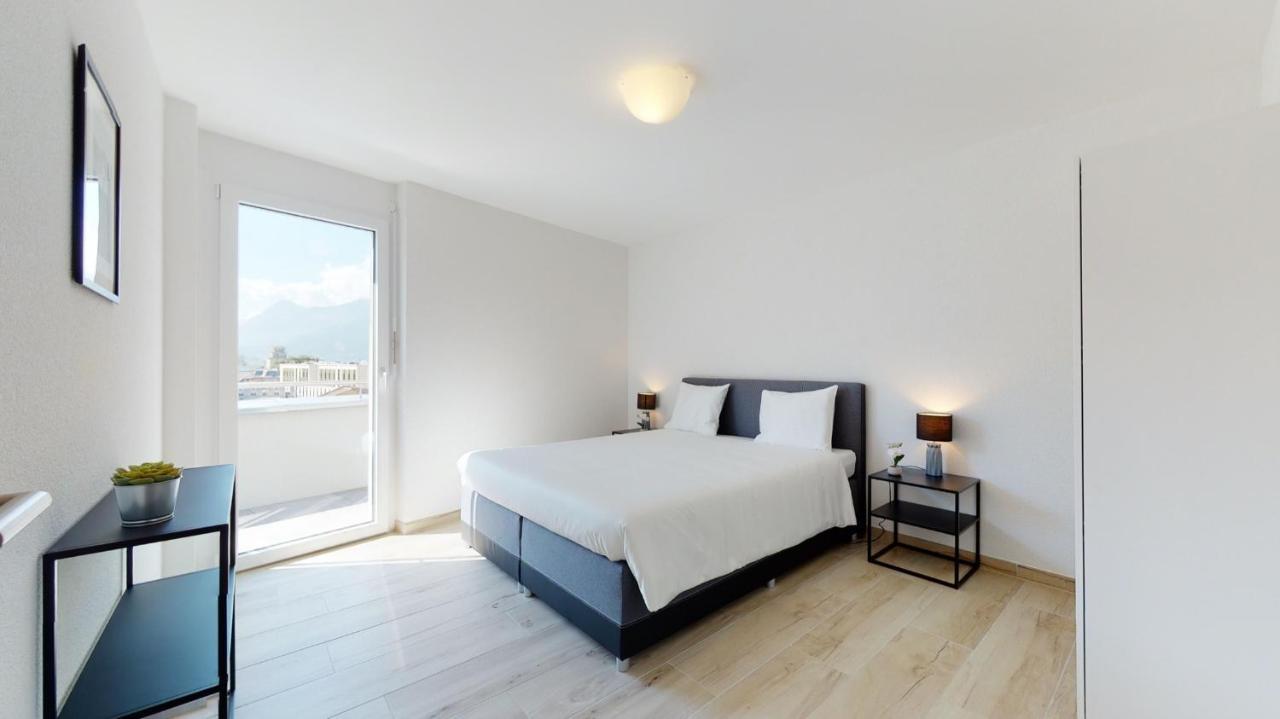 Nonanteneuf Appart Hotel Aigle - Contactless Check-In מראה חיצוני תמונה