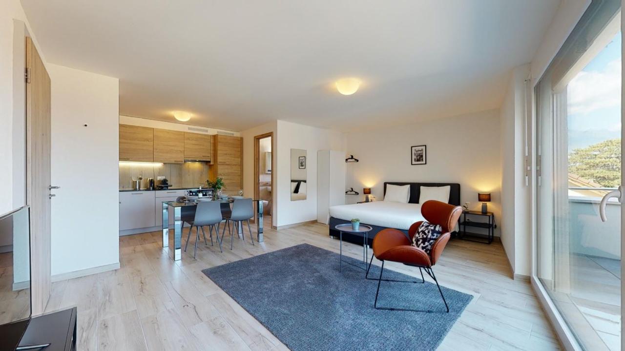 Nonanteneuf Appart Hotel Aigle - Contactless Check-In מראה חיצוני תמונה